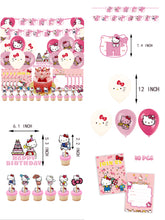 Load image into Gallery viewer, 42 Hello K theme birthday party decorations