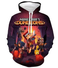 Load image into Gallery viewer, 33 Kids hoodie mine•craft fashion kids clothes