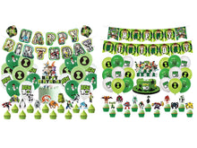 Load image into Gallery viewer, 59 Ben•10 theme birthday  party decoration
