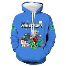Load image into Gallery viewer, 33 Kids hoodie mine•craft fashion kids clothes