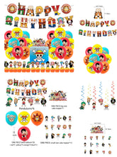 Load image into Gallery viewer, 203 Anime One P theme birthday  party decoration
