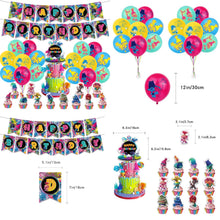 Load image into Gallery viewer, 70 Trolls theme birthday  party decoration