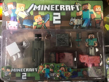 Load image into Gallery viewer, 33 Mine•craft mini figures cake decorations kid toys
