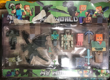 Load image into Gallery viewer, 33 Mine•craft mini figures cake decorations kid toys