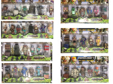 Load image into Gallery viewer, 33 Mine•craft mini figures cake decorations kid toys
