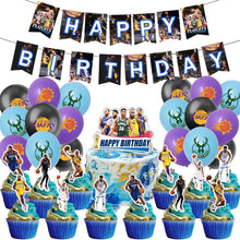Load image into Gallery viewer, 01 Basketball theme birthday  party decoration
