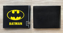 Load image into Gallery viewer, 302 Superhero Bat M PVC and PU wallet