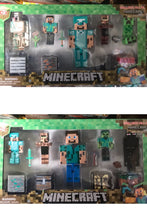 Load image into Gallery viewer, 33 Mine•craft mini figures cake decorations kid toys