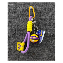 Load image into Gallery viewer, Basketball keychain