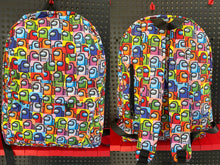 Load image into Gallery viewer, 07 Among.us Game schoolbags fashion backpack bag
