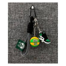 Load image into Gallery viewer, Basketball keychain