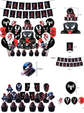 Load image into Gallery viewer, 303 Superhero V theme birthday  party decoration