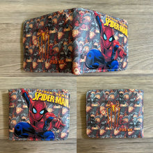 Load image into Gallery viewer, 304 Superhero spider PVC and PU wallet