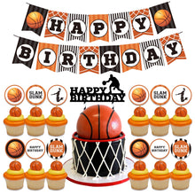 Load image into Gallery viewer, 01 Basketball theme birthday  party decoration