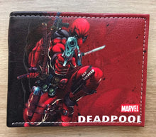 Load image into Gallery viewer, 310 Superhero Dead•p PVC and PU wallet