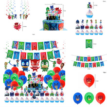 Load image into Gallery viewer, 31 PJ masks theme birthday  party decorations