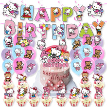 Load image into Gallery viewer, 42 Hello K theme birthday party decorations
