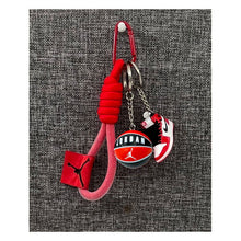 Load image into Gallery viewer, Basketball keychain