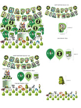 Load image into Gallery viewer, 59 Ben•10 theme birthday  party decoration