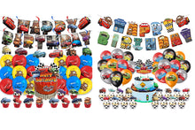 Load image into Gallery viewer, 89 Cars theme birthday party decoration