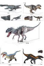 Load image into Gallery viewer, 67 Dinosaur Mosasaurus figure tyrannosaurus figures Raptor kid toy