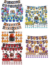 Load image into Gallery viewer, 01 Basketball theme birthday  party decoration