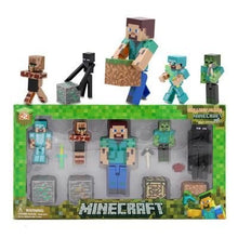Load image into Gallery viewer, 33 Mine•craft mini figures cake decorations kid toys