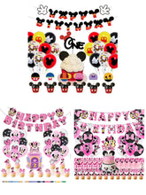 Load image into Gallery viewer, 26 M•Mouse theme birthday  party decorations