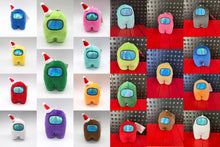 Load image into Gallery viewer, 07 Among.us Game plush doll keychain