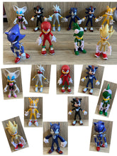 Load image into Gallery viewer, 06 So•nic mini figures cake decorations kid toys