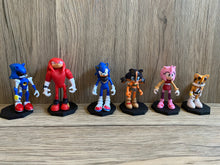 Load image into Gallery viewer, 06 So•nic mini figures cake decorations kid toys