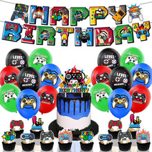 Load image into Gallery viewer, 79 Game theme Birthday party decoration