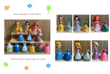 Load image into Gallery viewer, 74 Princess mini figures cake decorations kid toys