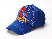 Load image into Gallery viewer, 304 Kid hat fashion superhero spider cap