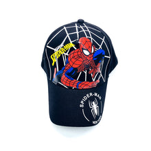 Load image into Gallery viewer, 304 Kid hat fashion superhero spider cap