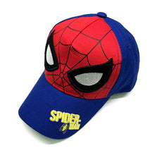Load image into Gallery viewer, 304 Kid hat fashion superhero spider cap