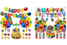 Load image into Gallery viewer, 20 Sesame S theme birthday party decorations