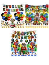 Load image into Gallery viewer, 50 L Ninjago theme birthday  party decorations