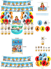 Load image into Gallery viewer, 203 Anime One P theme birthday  party decoration
