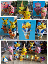 Load image into Gallery viewer, 18 Poke•Mon anime mini figures (T) cake decorations