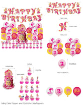 Load image into Gallery viewer, 37 Bar•Bie birthday  party decorations