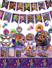 Load image into Gallery viewer, 60 En•canto theme birthday  party decorations