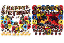 Load image into Gallery viewer, 311 Wolverine theme birthday  party decoration