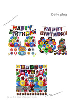 Load image into Gallery viewer, 301 Superhero theme birthday  party decoration