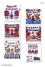 Load image into Gallery viewer, 304 Spider theme birthday  party decorations