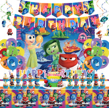 Load image into Gallery viewer, 95 Inside•Out theme birthday  party decoration