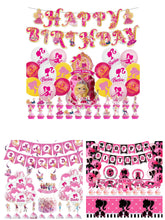 Load image into Gallery viewer, 37 Bar•Bie birthday  party decorations