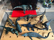 Load image into Gallery viewer, 67 Dinosaur Mosasaurus figure tyrannosaurus figures Raptor kid toy