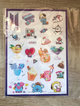 Load image into Gallery viewer, BTS figures stickers