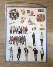 Load image into Gallery viewer, BTS figures stickers
